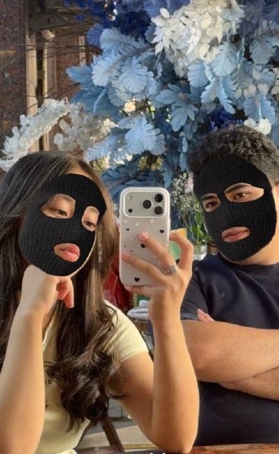 Наш весёлый кадр в масках